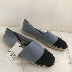 Zara denim espadrille